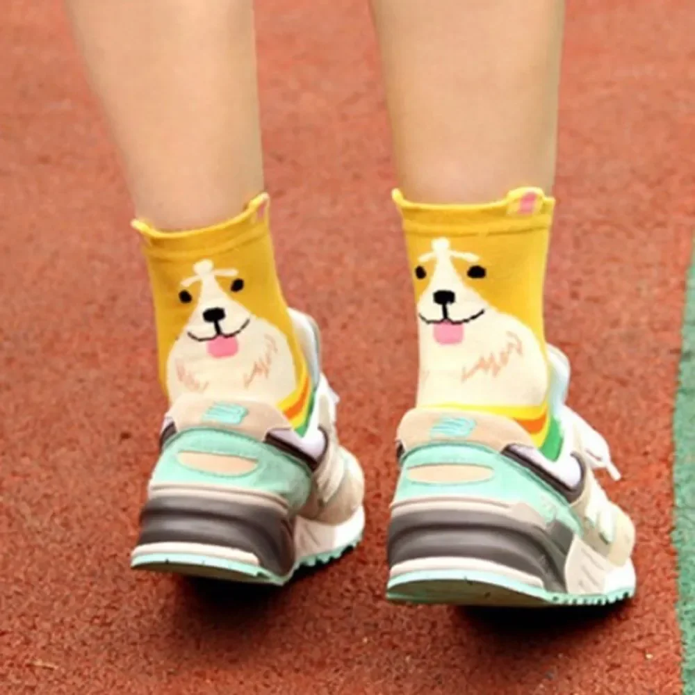 🆕Yellow Dog Socks